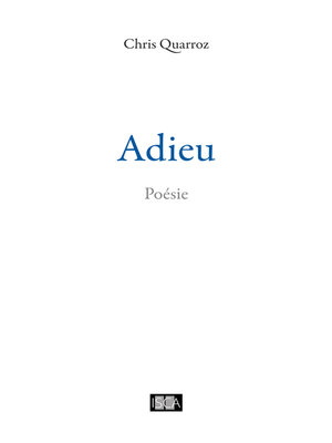 cover image of Adieu